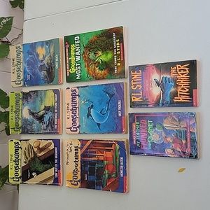9 Popular First Printing Kids books lot R.L. Stine Goosebumps...